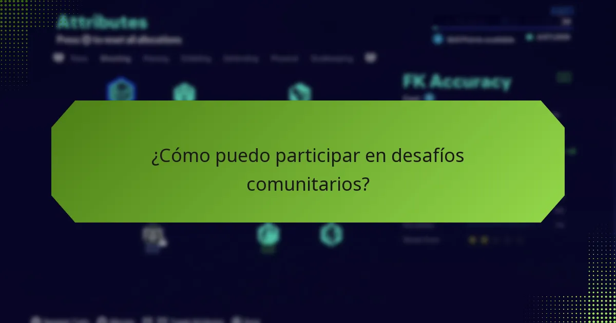 ¿Qué recompensas puedo ganar en los desafíos comunitarios?