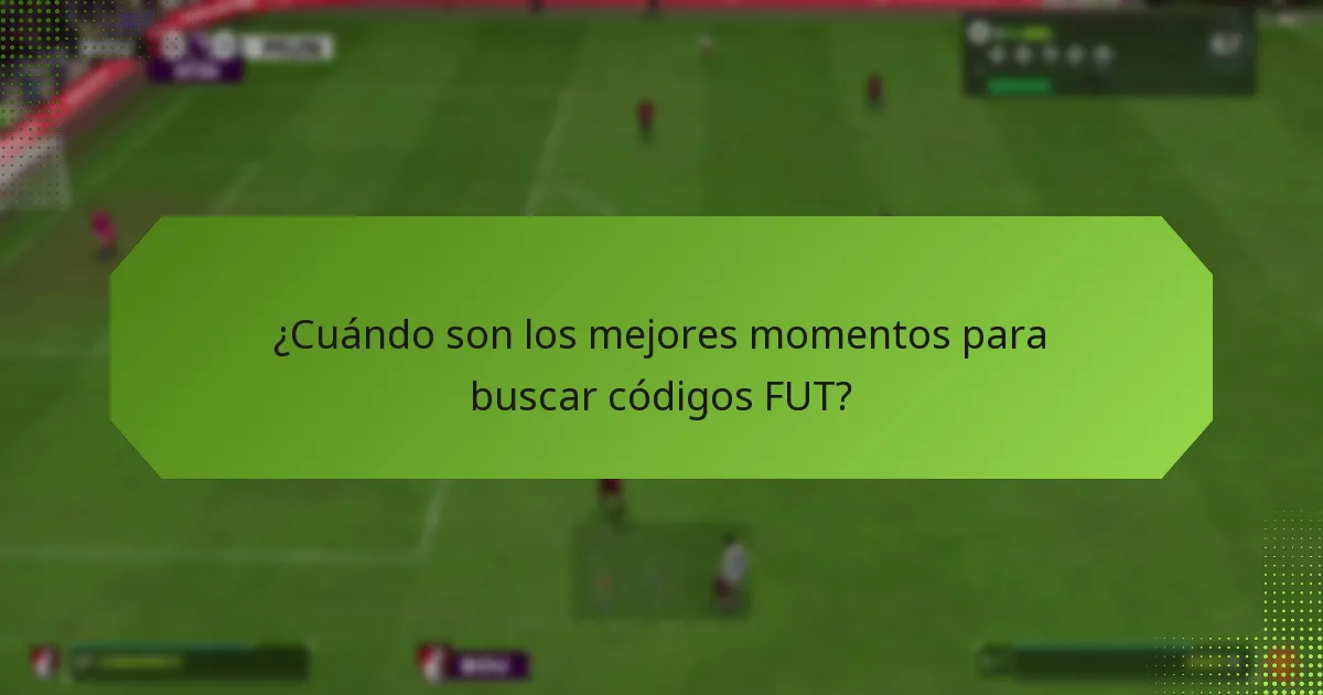 ¿Qué asociaciones proporcionan códigos FUT?