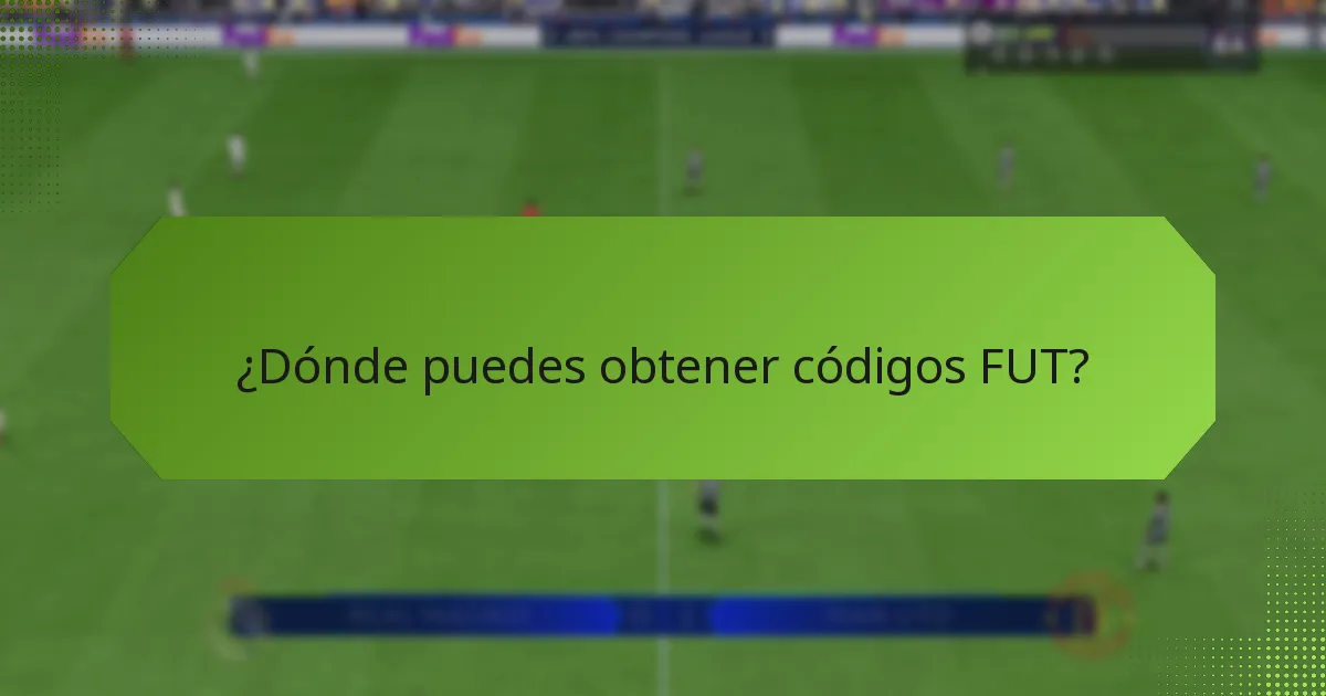¿Cómo usar códigos FUT en FIFA Ultimate Team?
