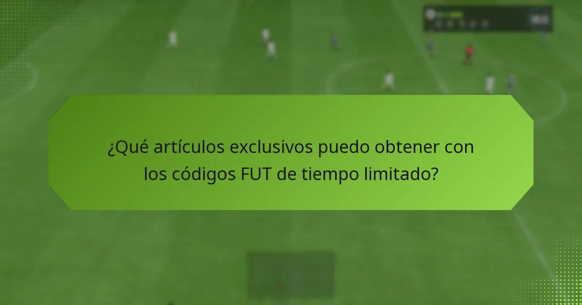 ¿Cómo canjeo los códigos FUT de tiempo limitado?